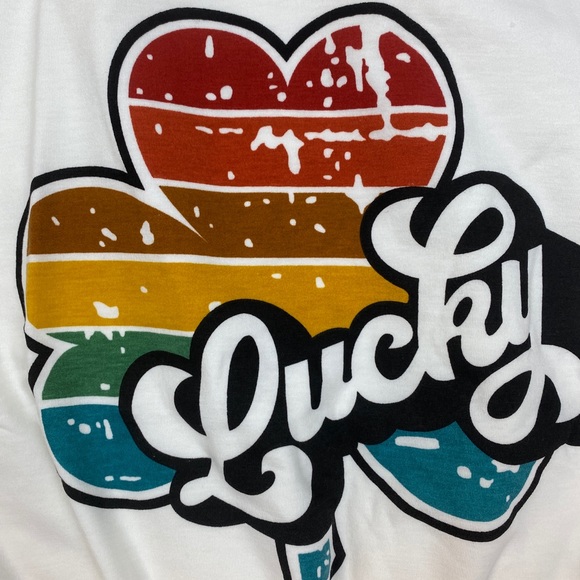 Lucky Shirt Sleeve Tee-Shirt - Picture 4 of 6